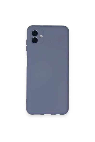 LitaeTrend Samsung Galaxy A04 Kılıf Nano içi Kadife Silikon - Gri ürün görseli 1