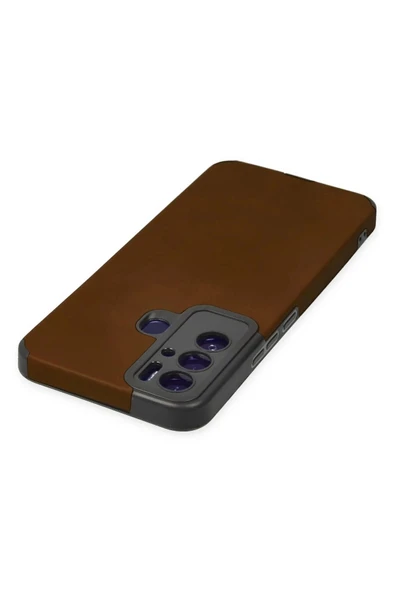 LitaeTrend Tecno Pova Neo Kılıf Loop Deri Silikon - Kahverengi - Resim 4