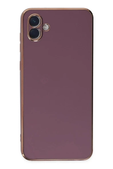 LitaeTrend Samsung Galaxy A04 Kılıf Volet Silikon - Mor - Resim 2