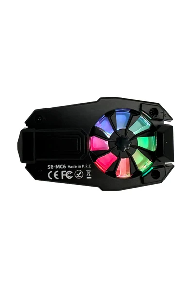 MetaForce Telefon Soğutucu Fan Hava Soğutmalı Cep Telefon Soğutucu Radyatör 3 Kademe 800Mah Bataryalı Şarjlı - Resim 4