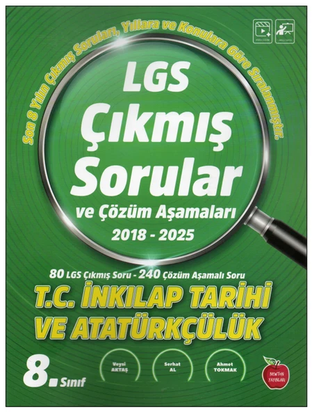 Newton 8. Sınıf Çıkmış Sorular İnkılap Tarihi ve Atatürkçülük (2018-2025) ürün görseli