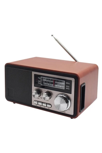 Concord NS-6606BT Nostaljik Radyo USB & TF & Aux Girişli Bluetooh Hoparlör ürün görseli 1