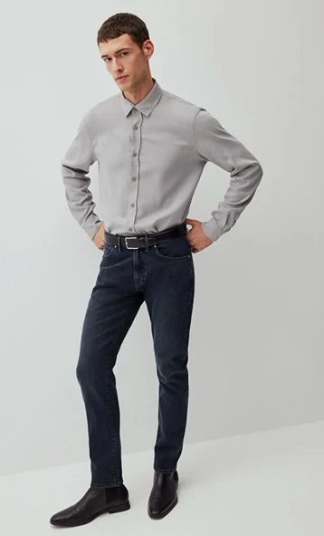 Mavi 0042289403 Jake Mavi Edition Gece Mavisi Jean Pantolon Erkek Kot Pantolon - Resim 3