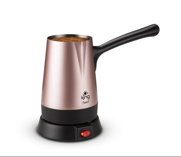 KİNG FASIL K449 KAHVE MAKİNESİ ROSE GOLD ürün görseli