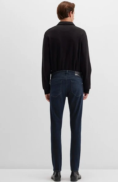 Mavi 0042426976 James Mavi Black Puslu Mürekkep Mavi Jean Pantolon Erkek Kot Pantolon - Resim 5