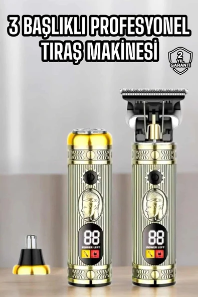 LitaeTrend Profesyonel Saç Sakal ve Vücut Tıraşına Uygun Sıfır Sinek Kaydı Tıraş ürün görseli 1