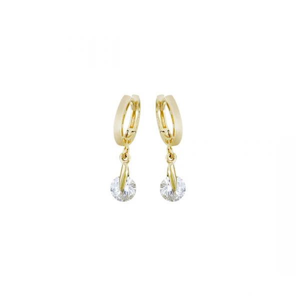 Altın Halka Küpe T075932