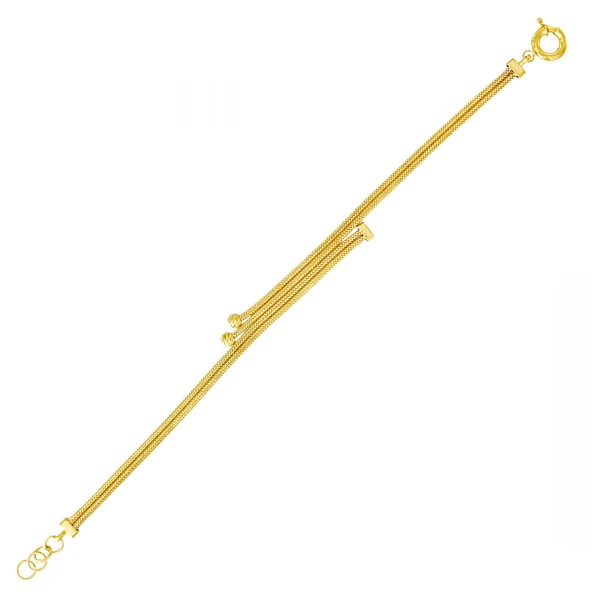 Altın İkili Set T078113-T078114 - Resim 4