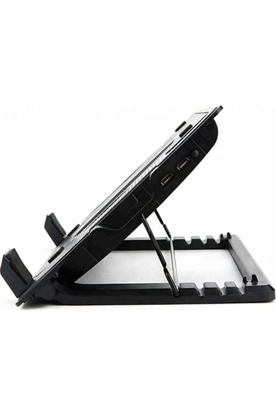 Concord C-882 Laptop Notebook Soğutucu Standı Ledli 14 Cm Fanlı - Resim 2