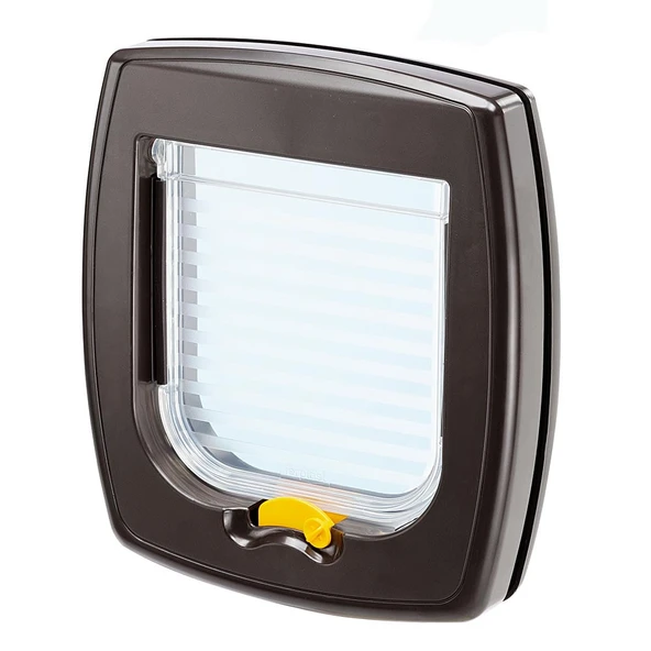 Ferplast Swing 1 Otomatik Kedi ve Köpek Kapısı Kahverengi ürün görseli