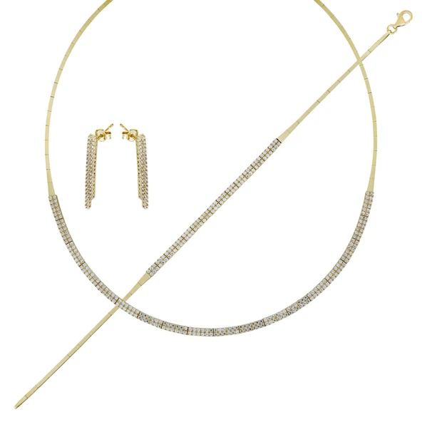 Altın Üçlü Set T074548-T074549-T074550 ürün görseli 1