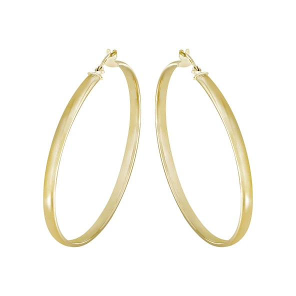 Altın Halka Küpe T075495 ürün görseli 1