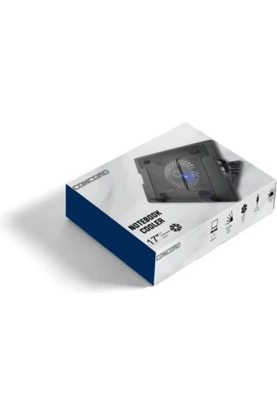 Concord C-882 Laptop Notebook Soğutucu Standı Ledli 14 Cm Fanlı - Resim 5