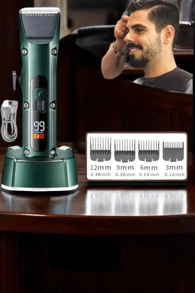 LitaeTrend Tıraş Makinesi Uzun Pil Ömrü Şarjlı Günlük Tıraş Makinesi - Resim 2