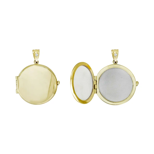 Kapaklı Resimlikli 14 Ayar Altın Kolye Ucu ürün görseli