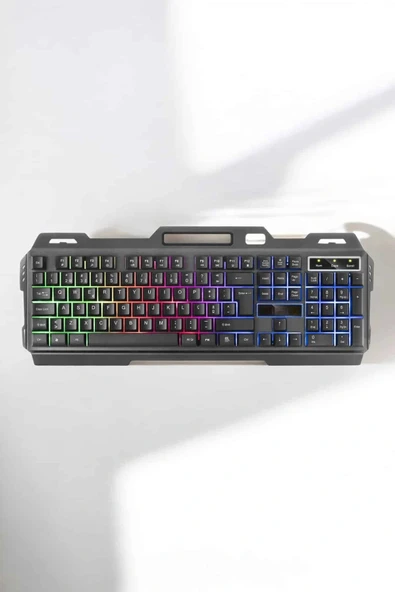 LitaeTrend Oyuncu Klavyesi Q Klavye RGB Işıklı Mouse Hediyeli - Resim 4