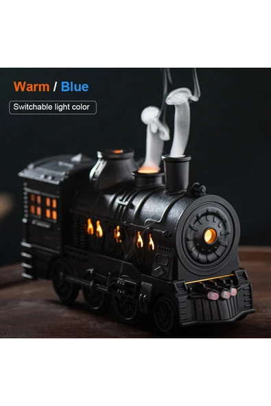 APWIKOGER Tren Hava Nemlendirici Hafif Ultrasonik Aromaterapi Difüzörleri Sis Makinesi Koku Esansiyel Yağ A... - Resim 2