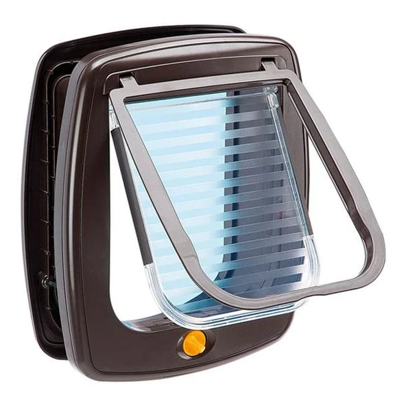 Ferplast Swıng 9 Otomatik  Kedi ve Köpek Kapısı Kahve - Resim 3