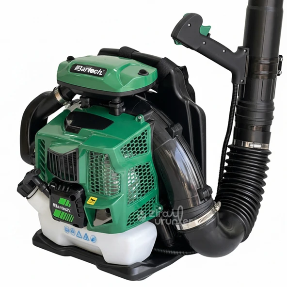 Bartech EB800 Sırt Tipi Benzinli Yaprak Üfleme Makinesi 3.2Hp - Resim 2