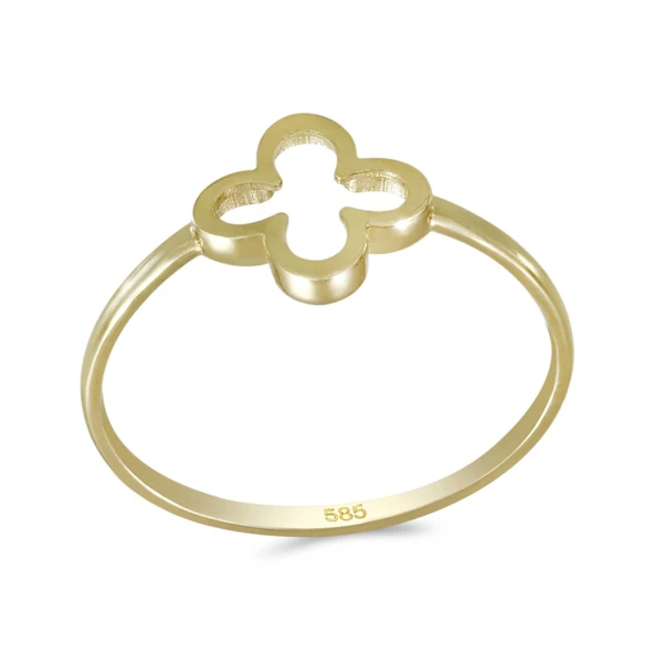 Altın Çiçek Yüzük T075369 ürün görseli 1