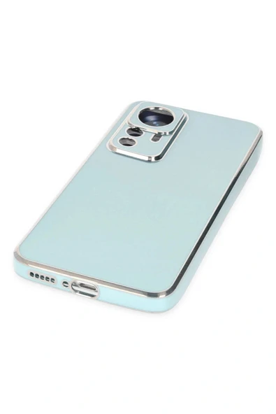 LitaeTrend Xiaomi Mi 12T Pro Kılıf Volet Silikon - Açık Yeşil - Resim 5