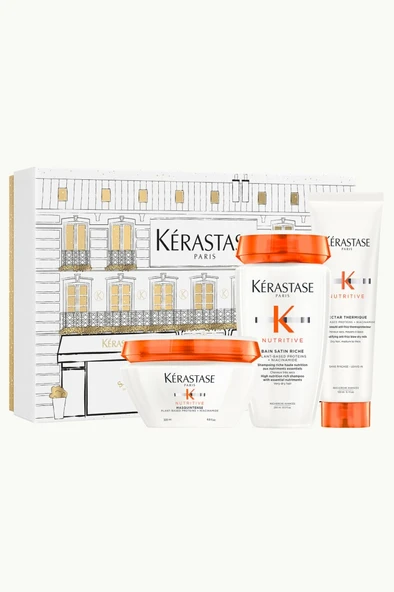 Nutritive Nutritive Kuru Saçlar Için Üçlü Set ürün görseli 1