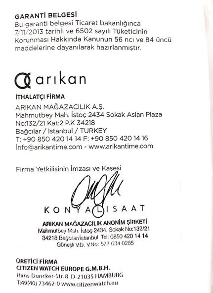 Citizen Erkek Kol Saati CA0820.50X - Resim 4