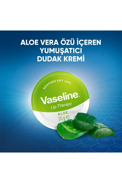 Dudak Kremi Lip Therapy Aloe Vera 20 gr - Resim 3