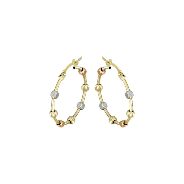 Altın Halka Küpe T075318 ürün görseli 1