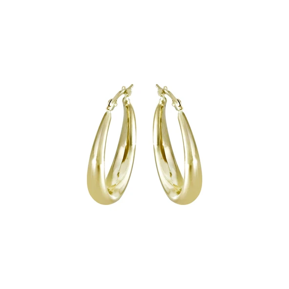 Altın Halka Küpe T075141 ürün görseli 1