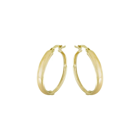 Altın Halka Küpe T075476 ürün görseli 1