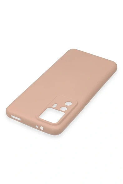 LitaeTrend Xiaomi Mi 12T Pro Kılıf Nano içi Kadife Silikon - Pudra - Resim 4