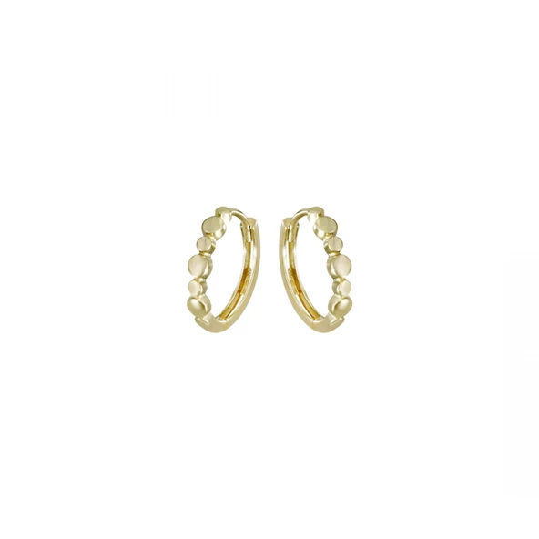 Altın Halka Küpe T075927 ürün görseli 1