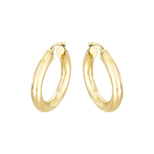 Altın Halka Küpe T061228 ürün görseli 1