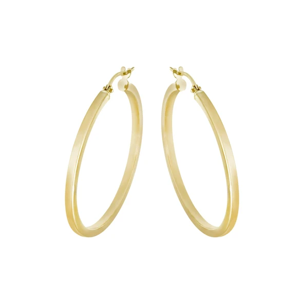 Altın Halka Küpe T075492 ürün görseli 1