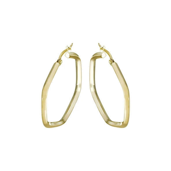 Altın Halka Küpe T075118 ürün görseli 1