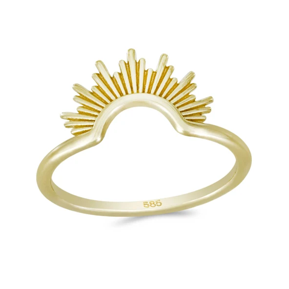 Altın Güneş Yüzük T075244 ürün görseli 1