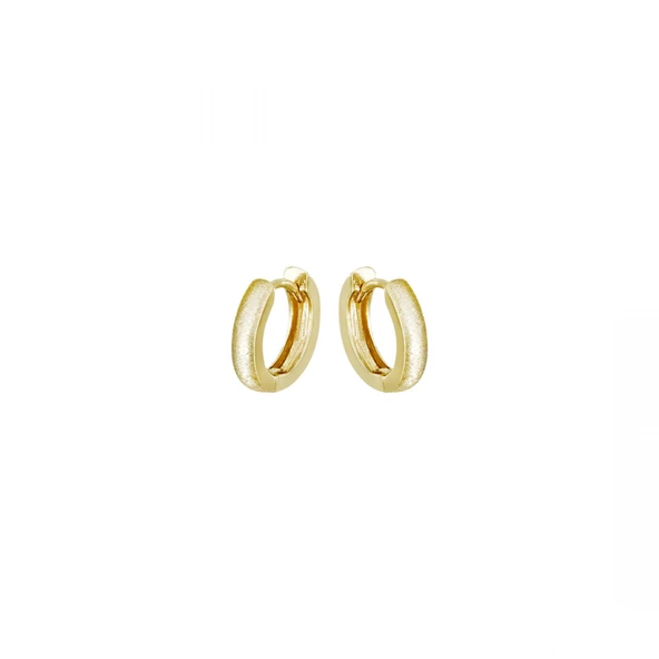 Altın Halka Küpe T075929 ürün görseli 1