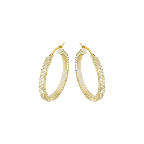 Altın Halka Küpe T075578 ürün görseli 1