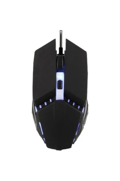 FDNMRKT C-24 Kablolu Metal Kasa 3200 Dpı Rgb Işıklı Oyuncu Mouse - Resim 2