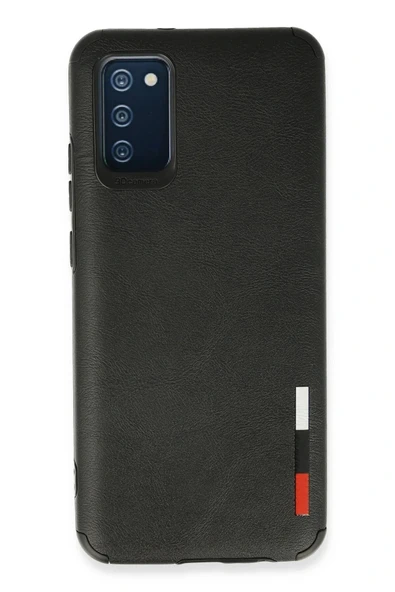 LitaeTrend Samsung Galaxy A02S Kılıf Loop Deri Silikon - Siyah ürün görseli 1