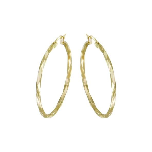 Altın Halka Küpe T075319 ürün görseli 1