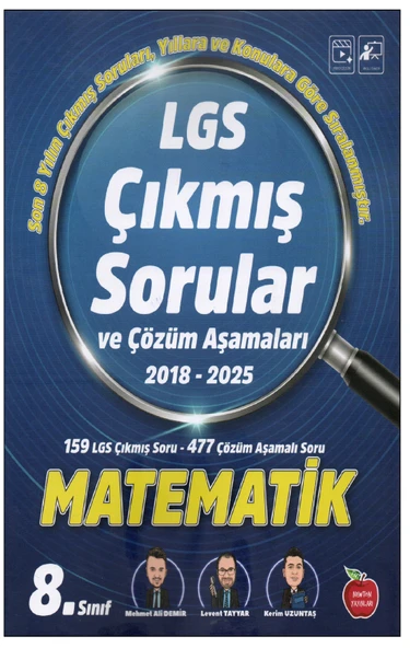 Newton 8. Sınıf Çıkmış Sorular Matematik (2018-2025) ürün görseli