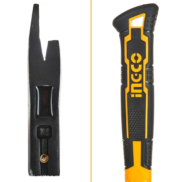 Ingco HRH60028 600gr Fiberglas Saplı Çatıcı Çekici 33cm - Resim 4