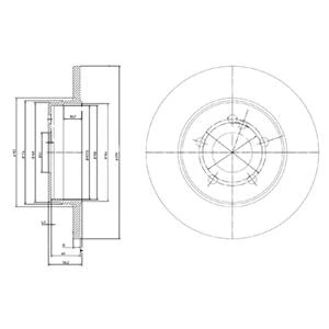 DELPHI BG3208 ÖN FREN AYNASI GOLF IV-POLO 01>BORA 99-05 LEON 99-06 TOLEDO II IBIZA IV-V A3 96> 256x22x5DLxHAVALI 1J0615301D-1JO615301D-6R0615301-6R0615301C-8Z0615301B-8Z0615301D 1J0615301D-1J0615301L- ürün görseli 1