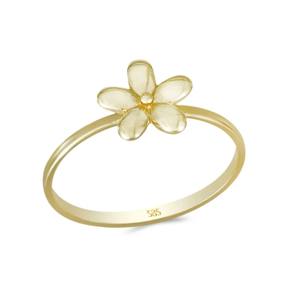 Altın Çiçek Yüzük T075243 ürün görseli 1