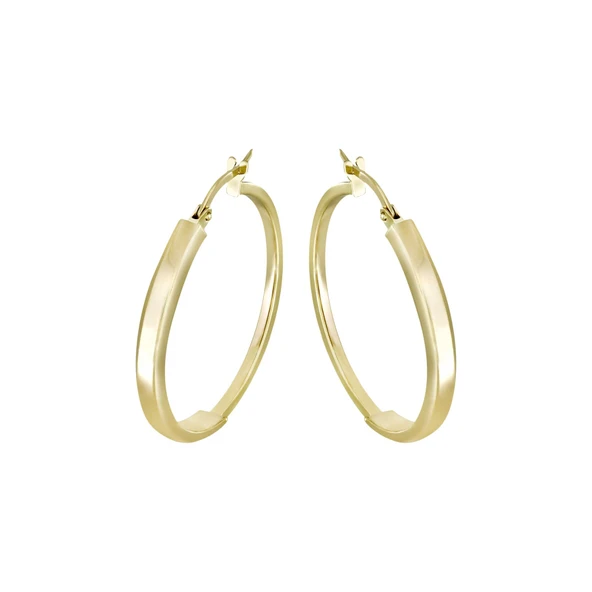 Altın Halka Küpe T075423 ürün görseli 1