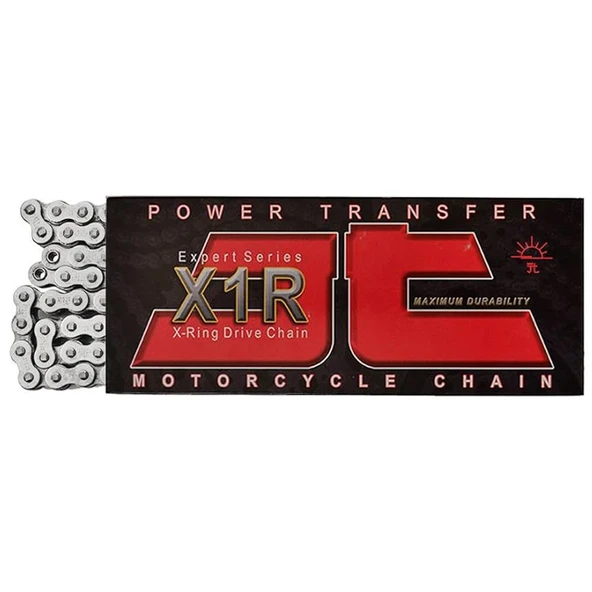 JT Motosiklet Zinciri 520 X-Ring Zincir X1R 520x114 Nikel JTC520X1RNN114DL ürün görseli 1