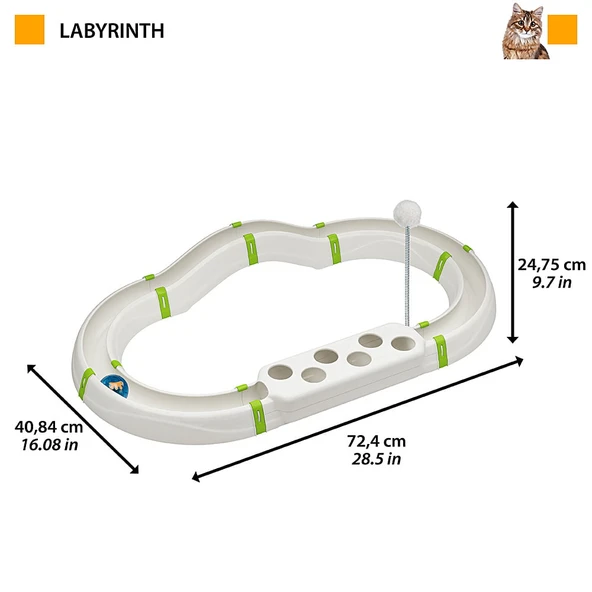 Ferplast Labyrinth Circuit Labirent Kedi Oyuncağı - Resim 2