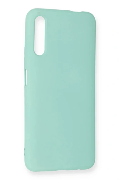 LitaeTrend Huawei P Smart Pro / Y9S Kılıf Nano içi Kadife Silikon - Turkuaz - Resim 2